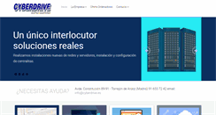 Desktop Screenshot of cyberdrive.es